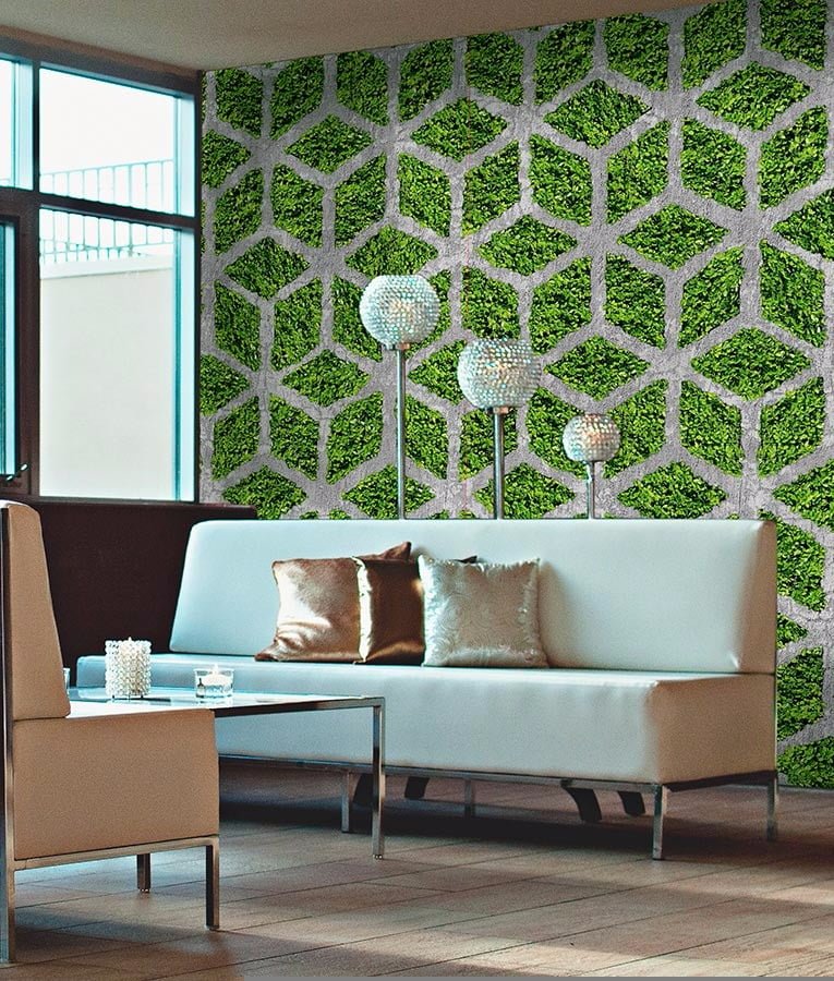 Kensie wall mural from HD Walls Biophilic Design Collection