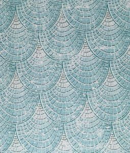 Seafoam tiled wall paper pattern