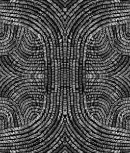 Black and white wall paper pattern