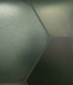 HD Walls - Geometric pattern: Mandrake with Alloy colorway