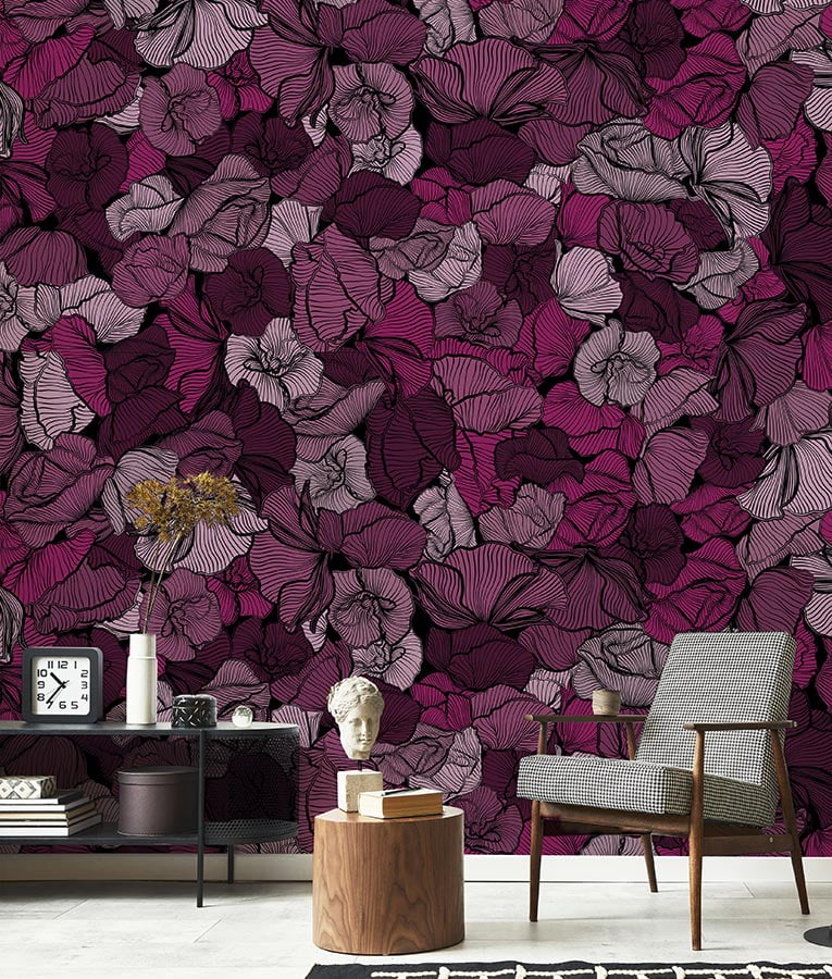 Poppy – HD Walls Sustainable Wallcovering